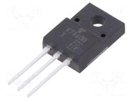 Transistor: N-MOSFET; unipolar; 600V; 7A; 30W; SC67 TOSHIBA