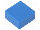 Button; push-in; none; 5.5mm; -25÷70°C; square; blue OMRON Electronic Components