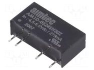 Converter: DC/DC; 2W; Uin: 4.5÷5.5VDC; Uout: 24VDC; Iout: 83mA; SIP7 AIMTEC