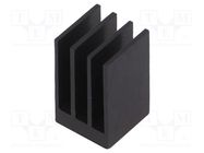 Heatsink: extruded; grilled; BGA; black; L: 15mm; W: 15mm; H: 24.5mm Advanced Thermal Solutions