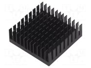 Heatsink: extruded; grilled; BGA; black; L: 42.5mm; W: 42.5mm Advanced Thermal Solutions