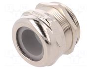 Cable gland; PG36; IP68; brass HUMMEL