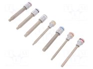 Wrench-set; socket spanner; Bit: hex key; Chrom-vanadium steel WERA