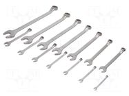 Wrench-set; bent,combination spanner; 14pcs. BAHCO
