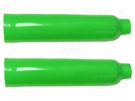 Insulator; green; PVC; 107mm; BU-41; 2pcs. MUELLER ELECTRIC