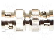Connector: BNC; male x2; 50Ω; max.-50°C MUELLER ELECTRIC