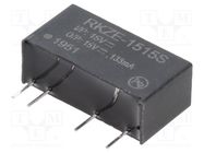 Converter: DC/DC; 2W; Uin: 13.5÷16.5V; Uout: 15VDC; Iout: 133mA; SIP7 RECOM