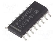 IC: driver; LED driver; SO16; 20V; Ch: 8; thermal protection; 120mA TEXAS INSTRUMENTS