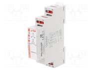 Voltage monitoring relay; for DIN rail mounting; RPN-1V; SPDT RELPOL