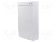 Enclosure: for modular components; IP40; white; No.of mod: 36 ETI POLAM