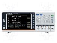 LCR meter; LCD 7"; 10Hz÷30MHz; Interface: GPIB,LAN,RS232,USB GW INSTEK