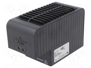 Blower; heating; 1kW; 230VAC; IP20; for DIN rail mounting; 63m3/h STEGO