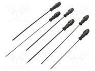 Kit: screwdrivers; Phillips,slot,Torx®; ESD; 6pcs. C.K