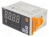 Module: regulator; temperature; SPST-NO; on panel; TC4W; -10÷50°C AUTONICS