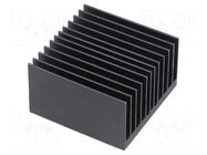 Heatsink: extruded; grilled; BGA; black; L: 42.5mm; W: 42.5mm Advanced Thermal Solutions