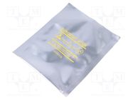 Protection bag; ESD; L: 762mm; W: 254mm; Thk: 152um EUROSTAT GROUP