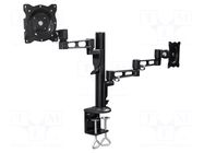 Holder; 5kg; 13÷26"; Arm len: 358mm; Standard: 75x75mm,100x100mm LOGILINK