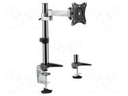 Holder; 8kg; 13÷27"; Arm len: 246mm; Standard: 75x75mm,100x100mm LOGILINK