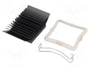 Heatsink: extruded; grilled; BGA; black; L: 35mm; W: 35mm; H: 14.5mm Advanced Thermal Solutions