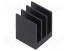 Heatsink: extruded; grilled; BGA; black; L: 15mm; W: 15mm; H: 19.5mm Advanced Thermal Solutions