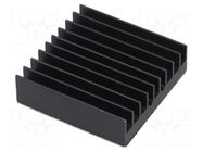 Heatsink: extruded; grilled; BGA; black; L: 32.5mm; W: 32.5mm Advanced Thermal Solutions