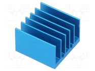 Heatsink: extruded; grilled; BGA; blue; L: 19mm; W: 19mm; H: 12.5mm Advanced Thermal Solutions