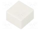 Button; push-in; none; 5.5mm; -25÷70°C; square; white OMRON Electronic Components
