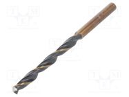 Drill bit; for metal; Ø: 6.2mm; L: 101mm; Working part len: 63mm ALPEN-MAYKESTAG