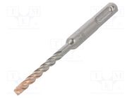 Drill bit; for concrete; Ø: 6mm; L: 110mm; metal; cemented carbide ALPEN-MAYKESTAG