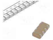 Capacitor: ceramic; MLCC; 10nF; 50V; X7R; ±10%; SMD; 0612 YAGEO
