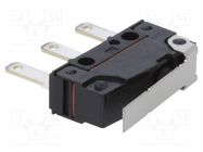 Microswitch SNAP ACTION; 2A/250VAC; with lever; SPDT; ON-(ON) OMRON Electronic Components