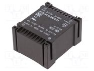 Transformer: encapsulated; 30VA; 115VACx2; 12V; 12V; 1.25A; 1.25A HAHN