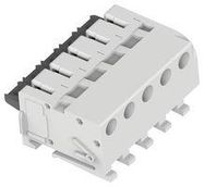 TERMINAL BLOCK, PLUGGABLE, 5POS, 18AWG