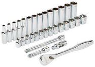 RATCHET & SOCKET SET, 32PC