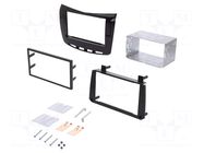 Radio frame; Lancia; 2 DIN; black gloss 4CARMEDIA