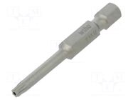 Screwdriver bit; Torx® with protection; T15H; 1/4"; PROFESSIONAL WIHA