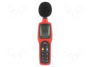 Meter: sound level; LCD; Sound level: 30÷130dB; 273x70x39mm UNI-T