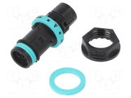 Connector: AC supply; screw terminal; female; TH381; 10A; 400V TECHNO