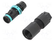 Connector: AC supply; screw terminal; female; TH381; 10A; 400V TECHNO