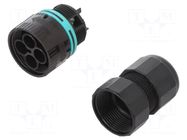 Connector: AC supply; screw terminal; male; TH387; 17.5A; 450V TECHNO