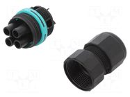 Connector: AC supply; screw terminal; female; TEEPLUG®; 17.5A TECHNO