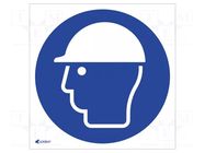 Safety sign; regulatory; PVC; W: 200mm; H: 200mm ANRO