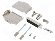 Connector: D-Sub; PIN: 25; male; straight; soldering; for cable AMPHENOL COMMUNICATIONS SOLUTIONS