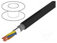 Wire; ETHERLINE® Cat.5e; 2x2x22AWG; 5e; stranded; Cu; PVC; black LAPP