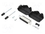Connector: D-Sub; PIN: 25; female; straight; screw terminal; 11.5mm AMPHENOL COMMUNICATIONS SOLUTIONS