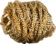 Cleaning Wool for Soldering Tips, smokeless, gold - for dry cleaning the soldering tip