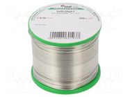 Tin; lead free; Sn96,3Ag3,7; 0.7mm; 0.5kg; reel; Melt.point: 221°C CYNEL