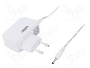 Power supply: switching; mains,plug; 5VDC; 2A; 10W; Plug: EU; 79.11% POS