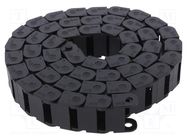 Cable chain; 06; Bend.rad: 18mm; L: 1000mm; Int.height: 10.5mm IGUS