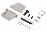 Connector: D-Sub; PIN: 37; male; straight; soldering; for cable AMPHENOL COMMUNICATIONS SOLUTIONS